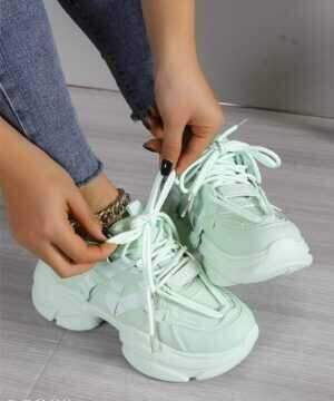 Buty sportowe damskie 7ALA269.GREEN (36/41,12par)