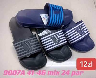 Klapki męskie 9A9007A.MIX (41/46,24par)