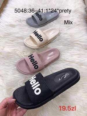 Klapki damskie 7A5048.MIX (36/41,24par)