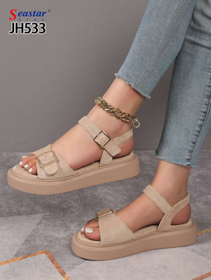 Sandały damskie JH533.KHAKI (36/41,12par)