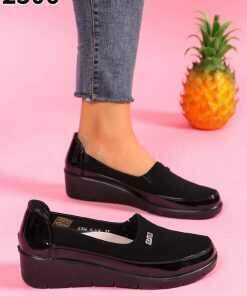 Półbuty damskie 2306.BLACK (36/41,12par)