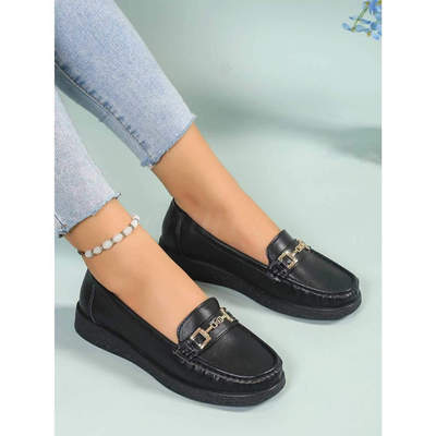 Balerinki damskie 7AGS64.BLACK  (36/41,12par)