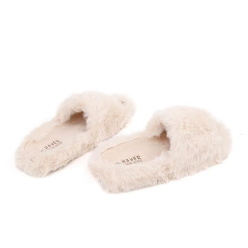 Kapcie damskie HN60-10.BEIGE (36/41,12par)