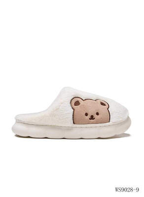 Kapcie damskie 7AWS9028-9.WHITE (36/41,12par)