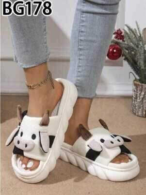 Klapki damskie BG178.WHITE (36/41,12par)