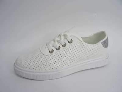 Buty sportowe damskie 7A36802-82.WHITE/SILVER (36/41,12par)