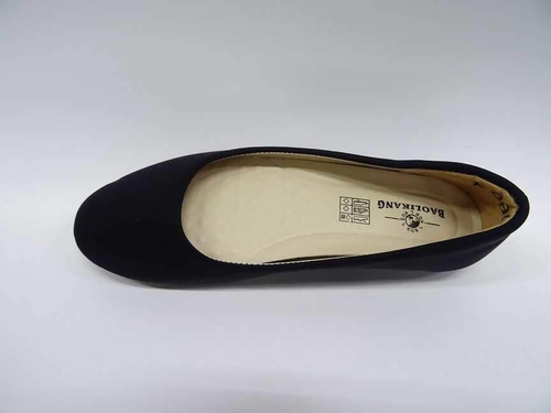 Balerinki damskie 7AE689-1.BLACK (36/41,12par)
