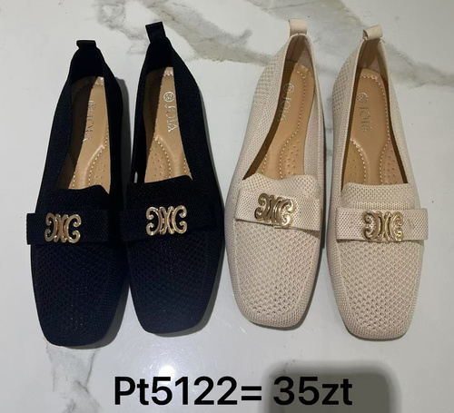 Balerinki damskie PT5122.BEIGE (36/41,12par)