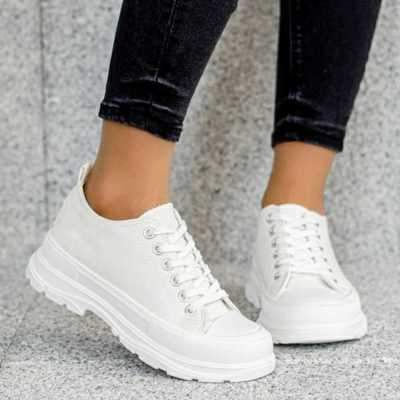 Trampki damskie 7AR100.WHITE (36/41,12par)