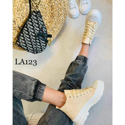 Trampki damskie 7ALA123.BEIGE (36/41,12par)