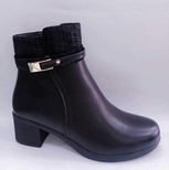 Botki damskie 7AG6615.BLACK (36/41,12par)