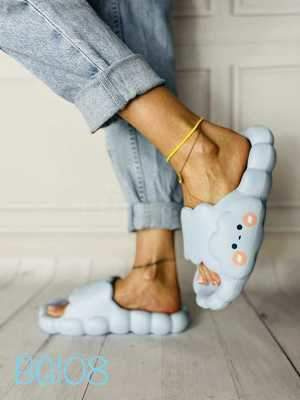 Klapki damskie 7ABG108.BLUE (36/41,12par)