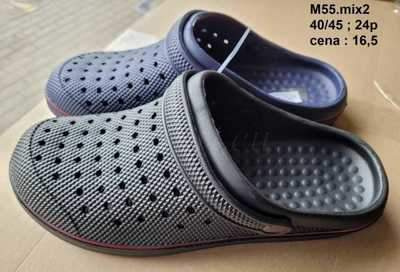 Klapki męskie 9AM55.MIX (40/45,24par)