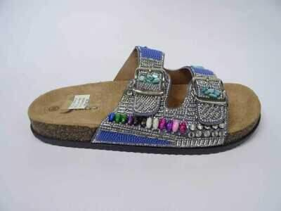 Klapki damskie 7ASD622-11.BLUE (36/41,12par)