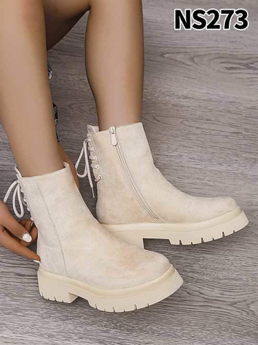 Botki damskie 7ANS273.BEIGE (36/41,12par)