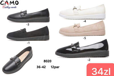 Balerinki damskie  7A8020.KOLORDOWYBORU  (36/42,12par)