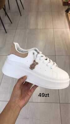 Buty sportowe damskie 7A2095.BEIGE (36/41,12par)