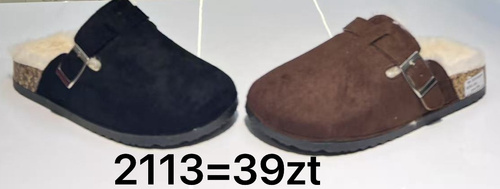 Klapki damskie 2113.KOLORDOWYBORU (36/41,12par)