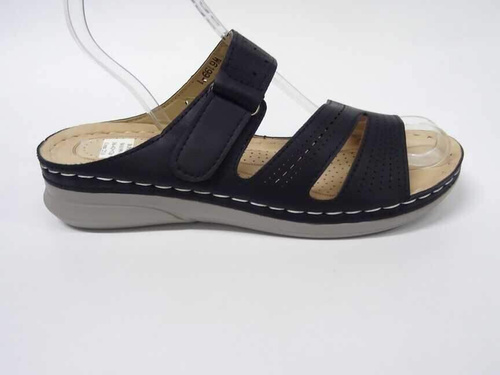 Klapki damskie 7AW6699-1.BLACK (36/41,12par)