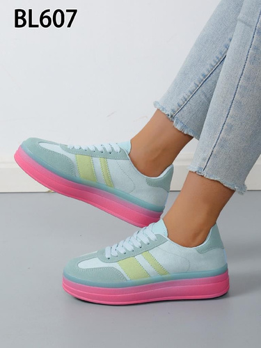 Buty sportowe damskie BL607.BLUE (36/41,12par)
