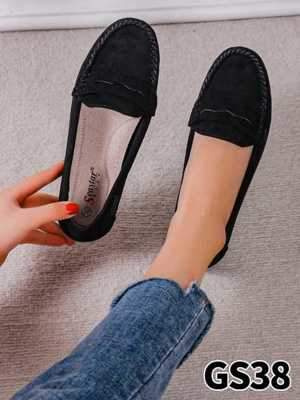 Balerinki damskie 7AGS38.BLACK (36/41,12par)