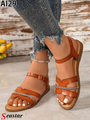 Sandały damskie AI29.CAMEL (36/41,12par)