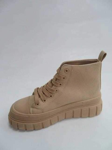 Trampki damskie 7A88-50.KHAKI (36/41,12par)