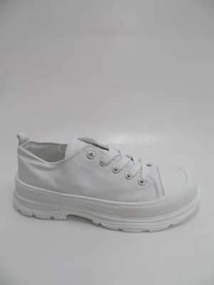 Trampki damskie B76K-3.WHITE (36/41,12par)