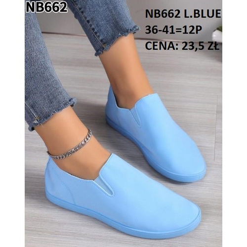 Trampki damskie  NB662.L.BLUE (36/41,12par)