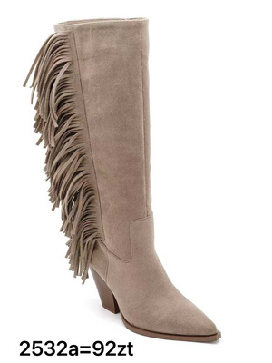 Kozaki damskie 7A2532A.KHAKI (36/41,12par)