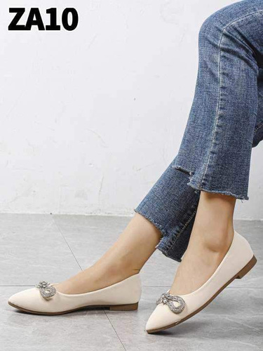 Balerinki damskie 7AZA10.BEIGE (36/41,12par)