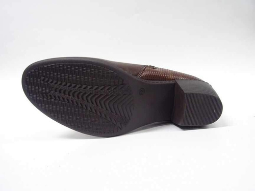 Botki damskie 7A7398-2.BROWN Ocieplane (36/41,12par)