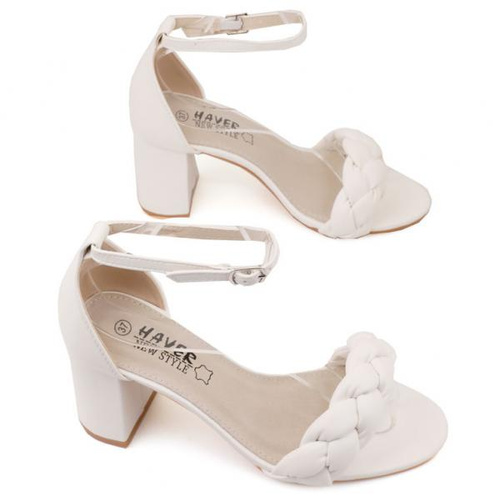 Sandały damskie SY35-3.WHITE (36/41,12par)