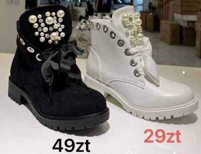 Botki damskie 7A8371.WHITE (36/41,12par)