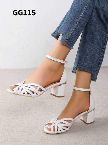 Sandały damskie 7AGG115.WHITE (36/41,12par)
