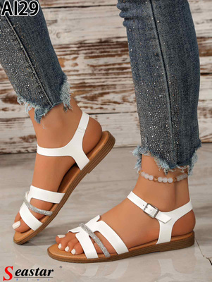 Sandały damskie AI29.WHITE (36/41,12par)