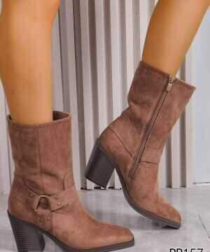 Botki damskie RB157.KHAKI (36/41,12par)