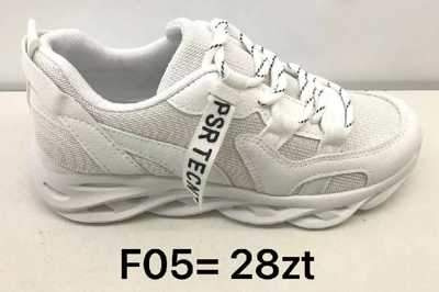 Buty sportowe damskie 7AF05.WHITE (36/41,12par)