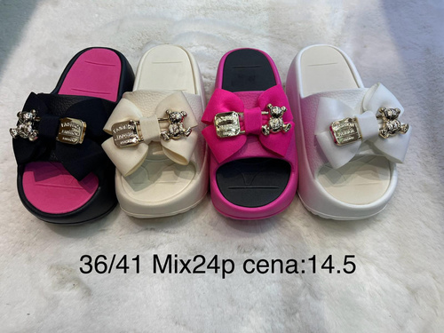 Klapki damskie 7AWS2201.MIX (36/41,24par)
