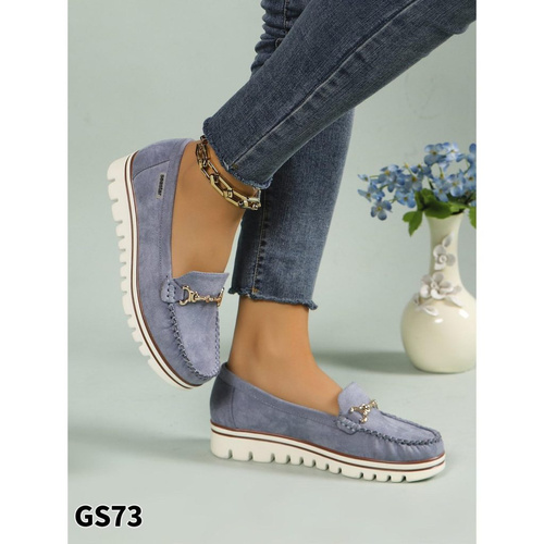 Mokasyny damskie GS73.BLUE (36/41,12par)