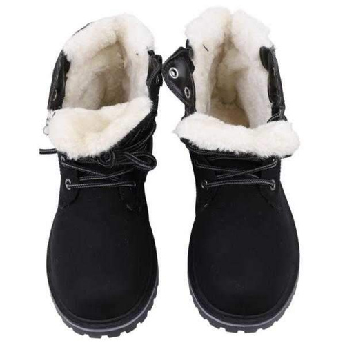 Trzewiki damskie B164-5.BLACK/BLACK (37/41,8par)