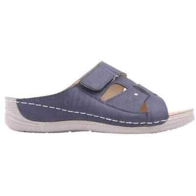 Klapki damskie DE995-1.NAVY (36/41,12par)