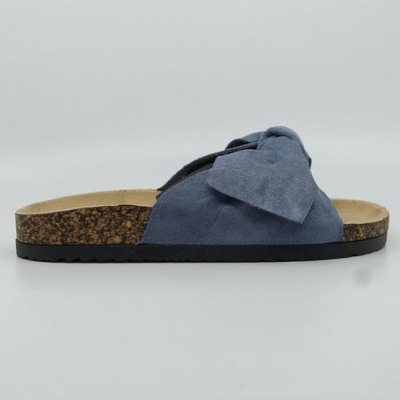 Klapki damskie DE39H-8.NAVY (36/41,12par)