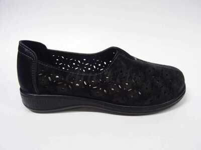 Półbuty damskie 7A7017-1.BLACK (37/42,12par)