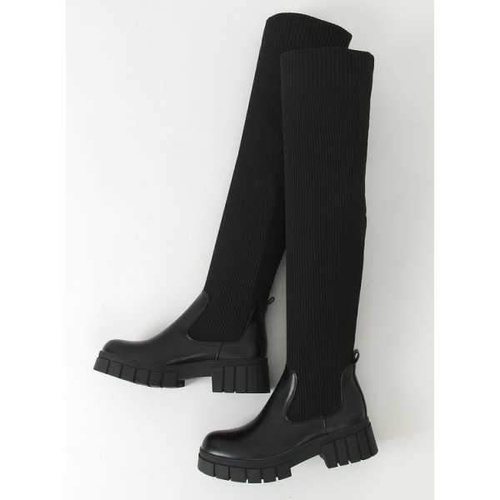 Kozaki damskie Lekkoocieplane 7AQT12.BLACK  (36/41,12par)