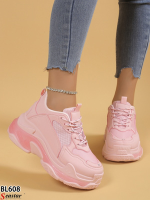 Buty sportowe damskie BL608.PINK (36/41,12par)