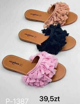 Klapki damskie 7AP-1387.KOLORDOWYBORU (36/41,12par)