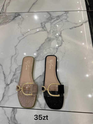 Klapki damskie 7AB045.BLACK (36/41,12par)