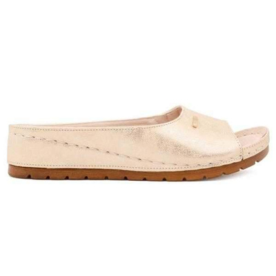 Klapki damskie DE912-9.GOLD (36/41,12par)