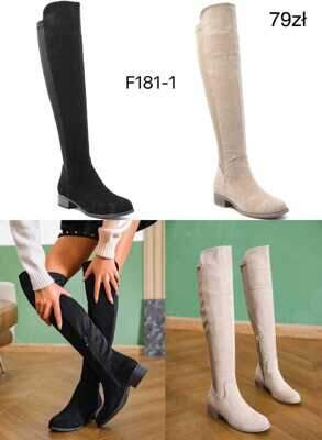 Kozaki damskie 7AF181-1.KOLORDOWYBORU    (36/41,12par)